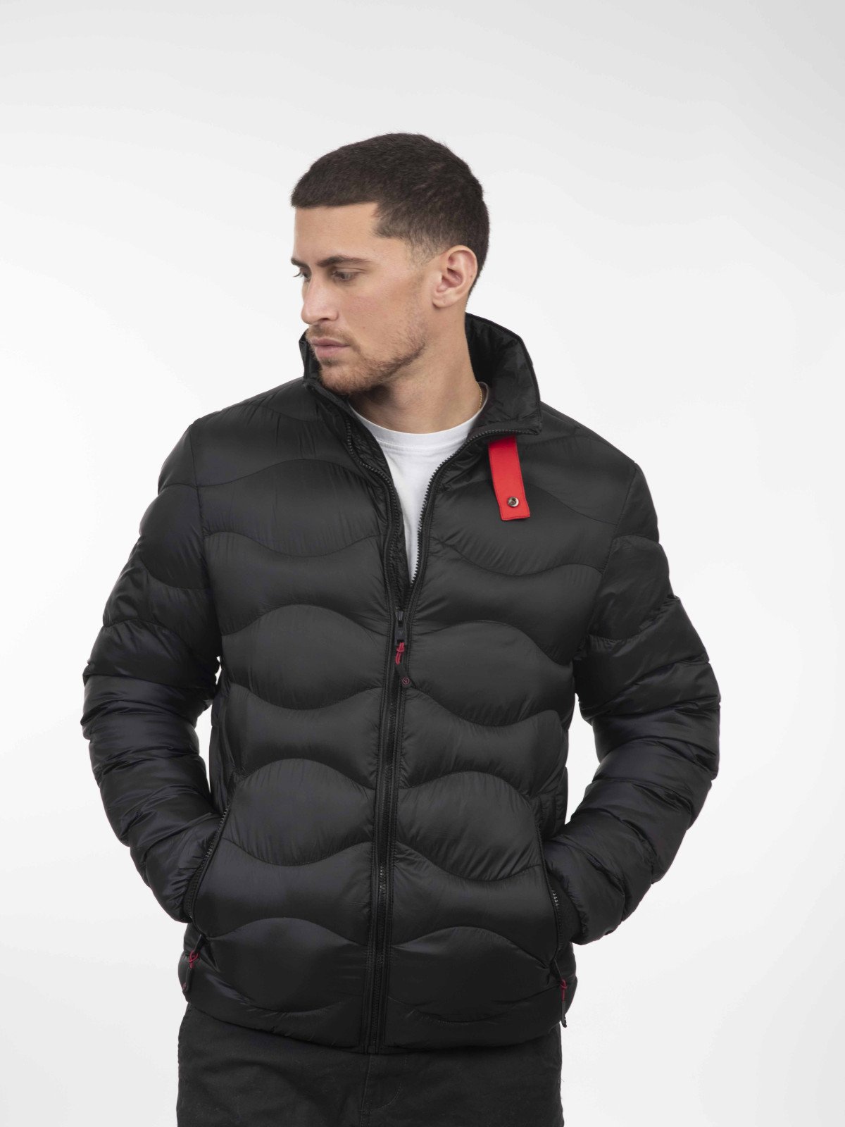 V310 PUFFER BLACK - ΑΝΔΡΙΚΟ ΤΖΑΚΕΤ ΜΑΥΡΟ VCODE