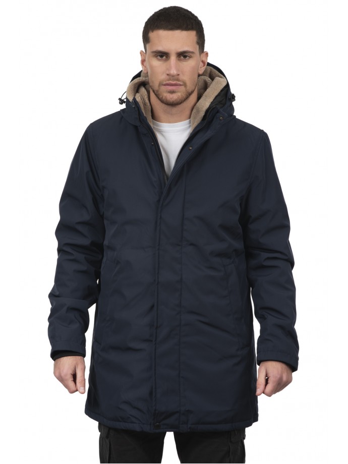 V370-NAVY - ΑΝΔΡΙΚΟ ΠΑΡΚΑ ΜΠΛΕ