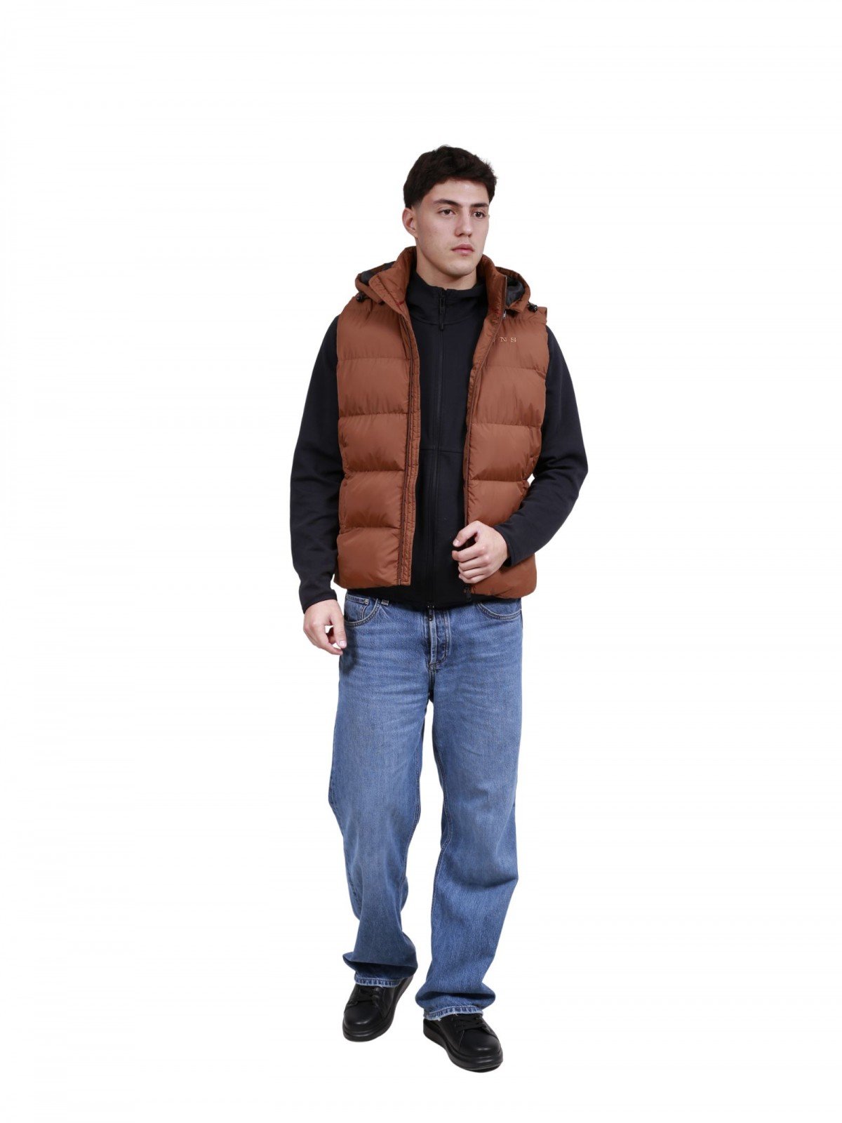 G001 MENS GILET MUSTARD