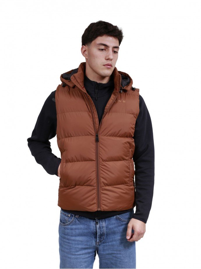 G001 MENS GILET MUSTARD