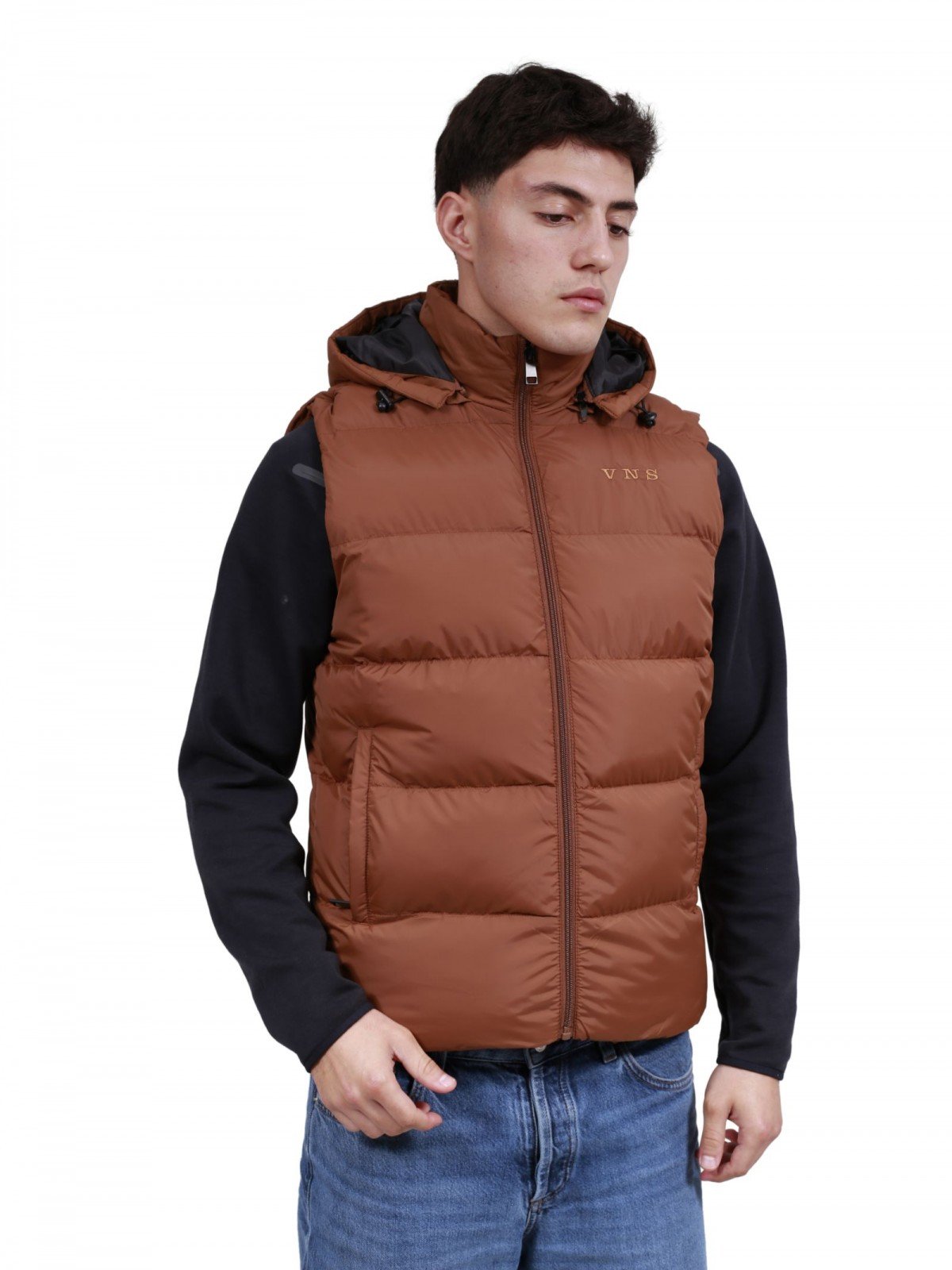 G001 MENS GILET MUSTARD