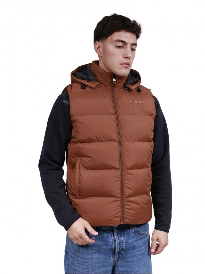 G001 MENS GILET MUSTARD
