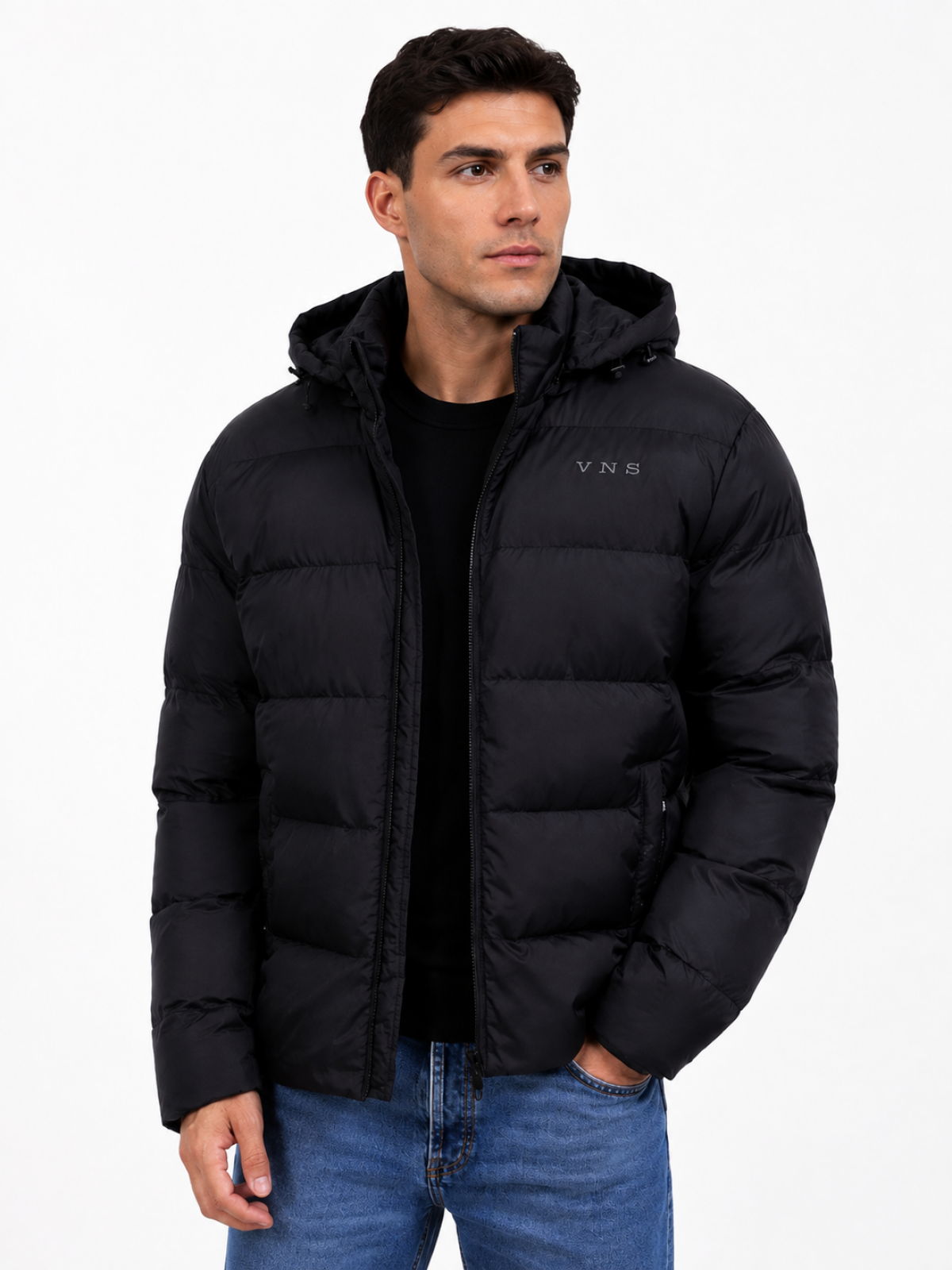 G520 V&S MENS WINTER JACKET BLACK