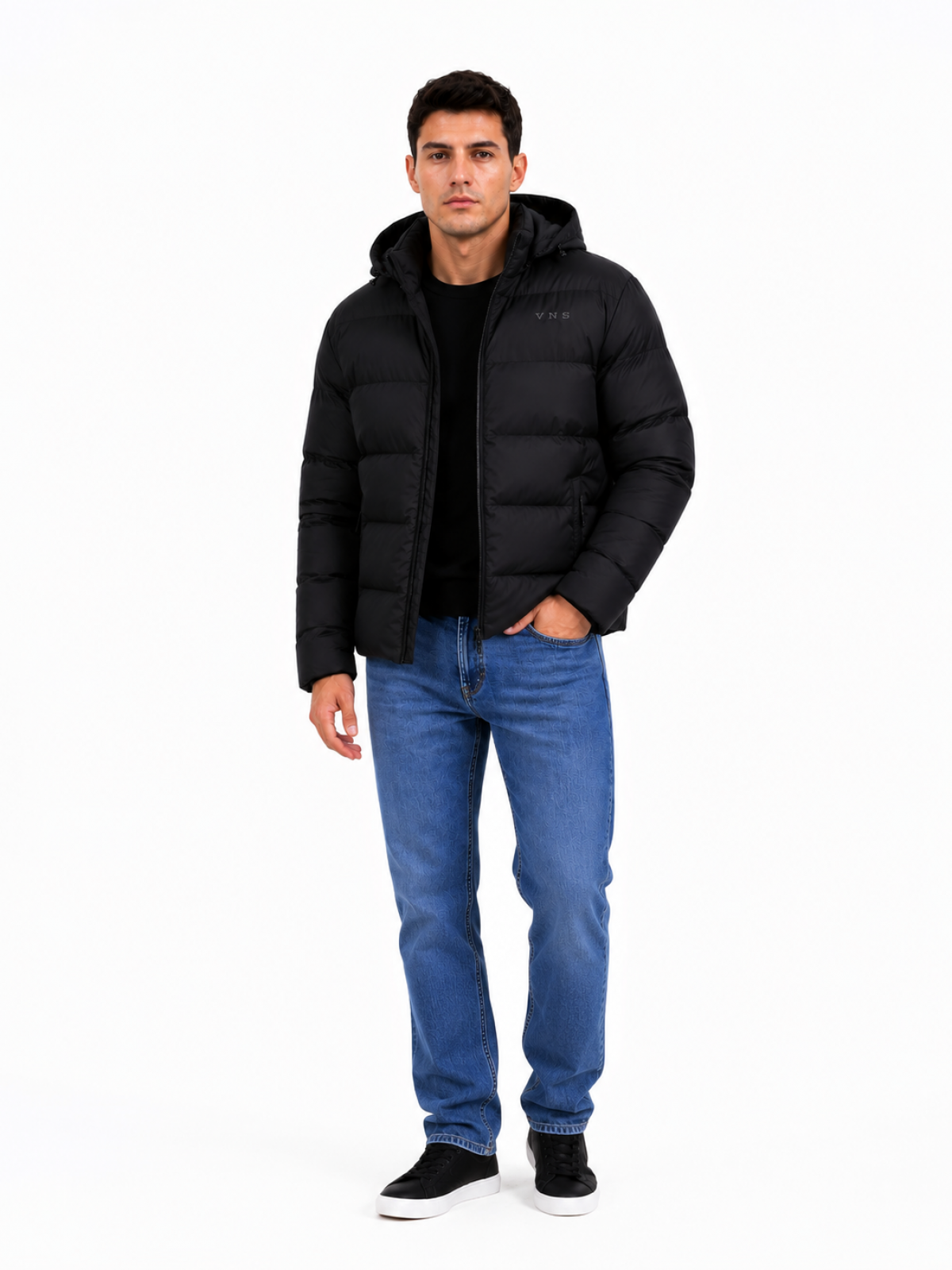 G520 V&S MENS WINTER JACKET BLACK