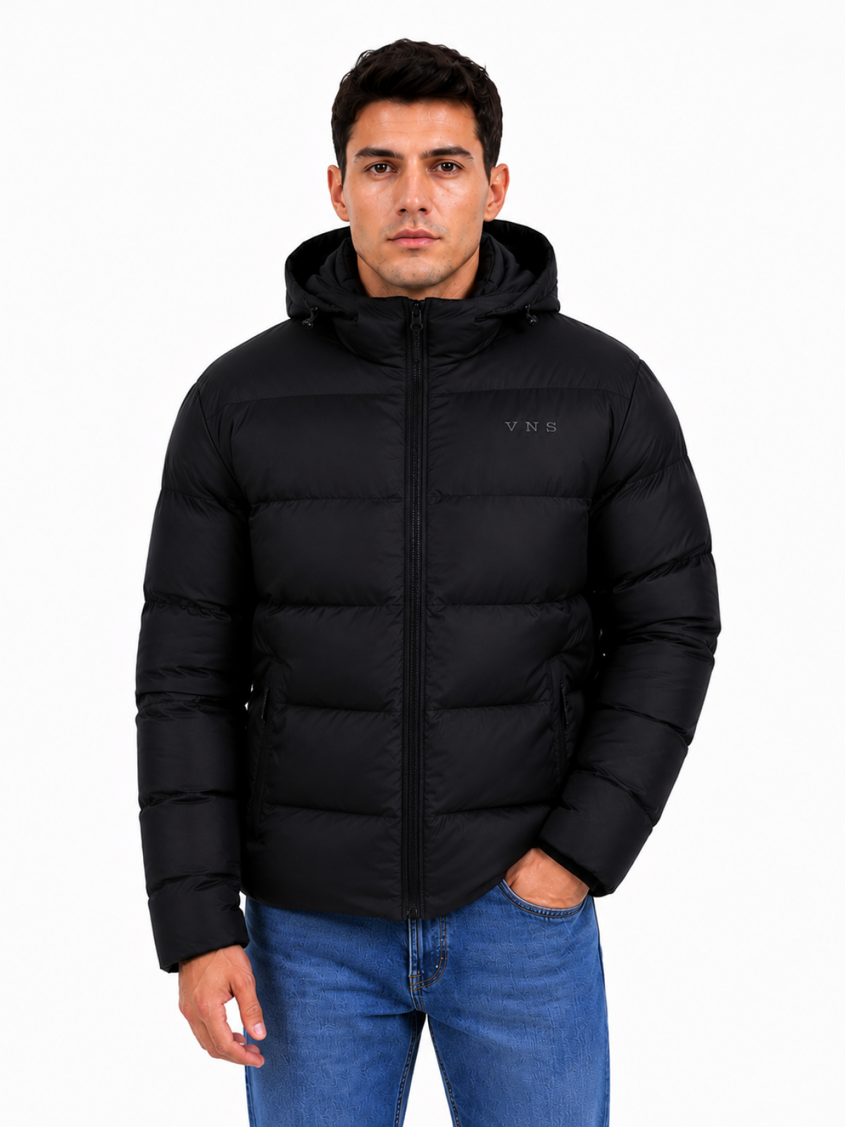 G520 V&S MENS WINTER JACKET BLACK