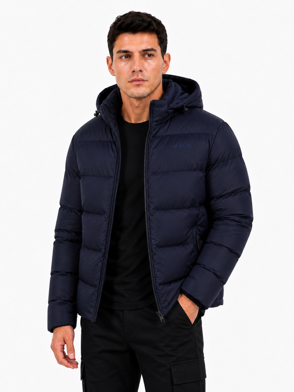 G520 V&S MENS WINTER JACKET NAVY