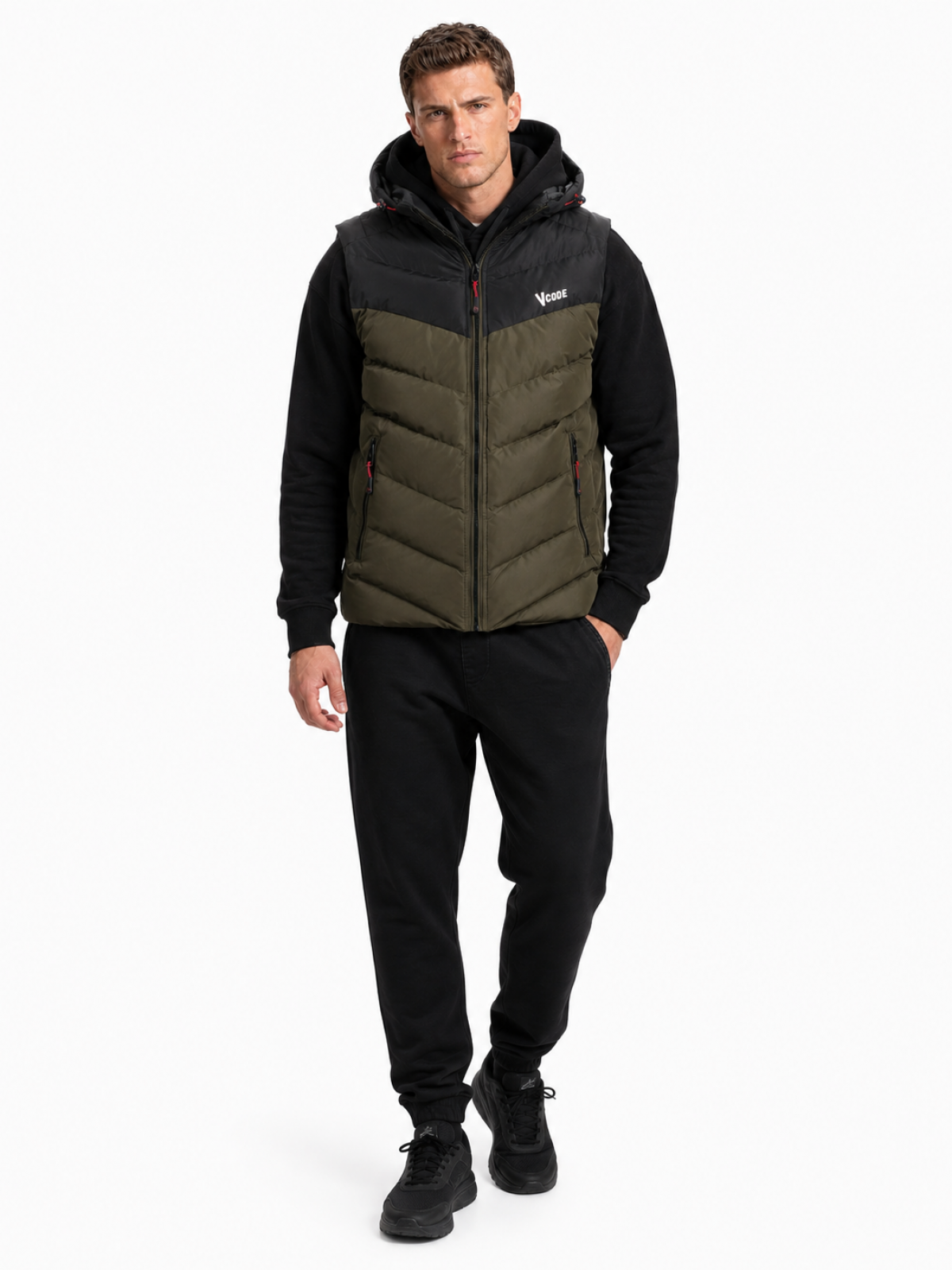 ICETECH G825 OLIVE-BLACK - ΑΝΔΡΙΚΟ ΑΜΑΝΙΚΟ ΛΑΔΙ-ΜΑΥΡΟ