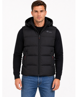 VITO MENS GILET BLACK