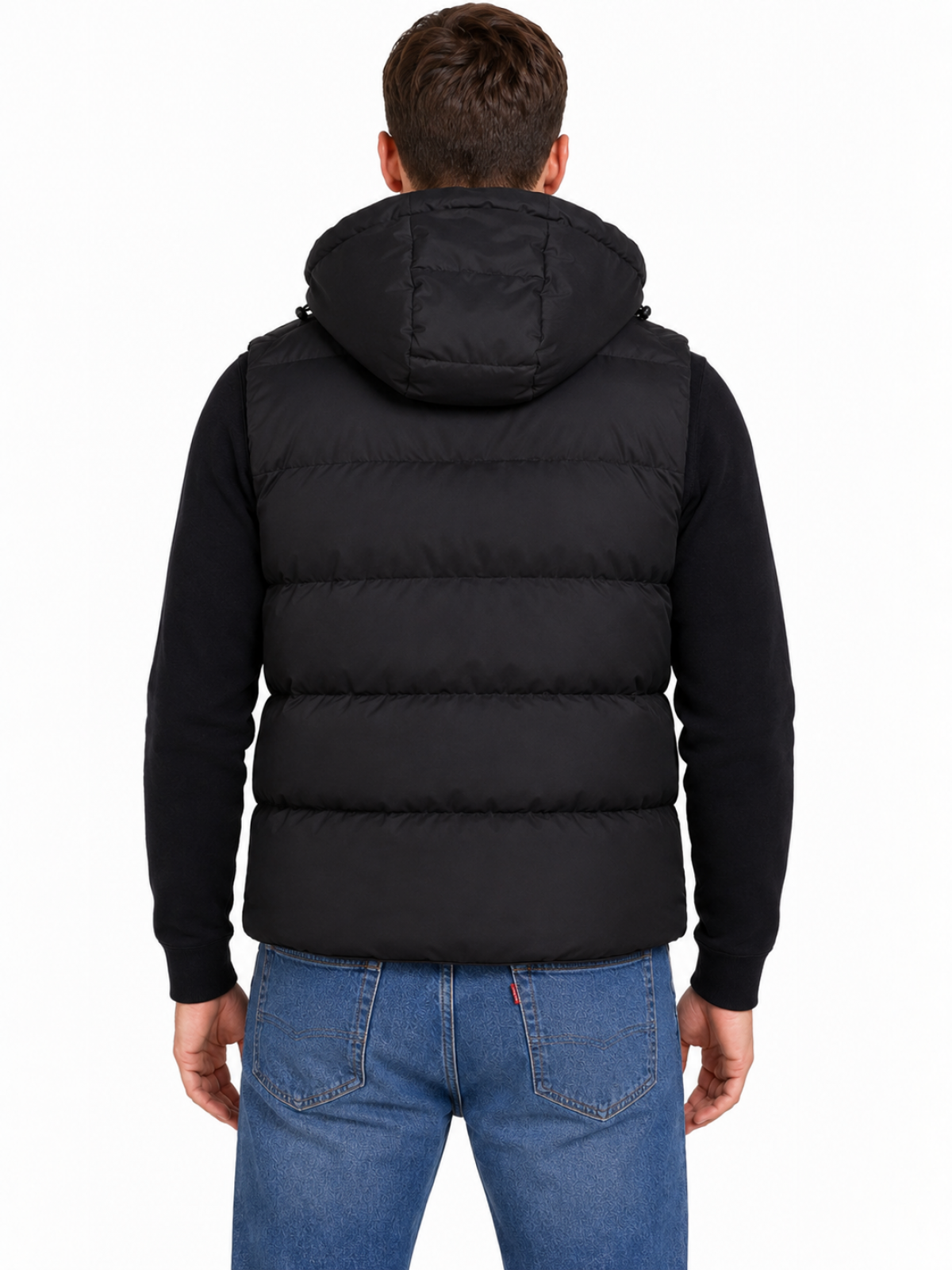 VITO MENS GILET BLACK