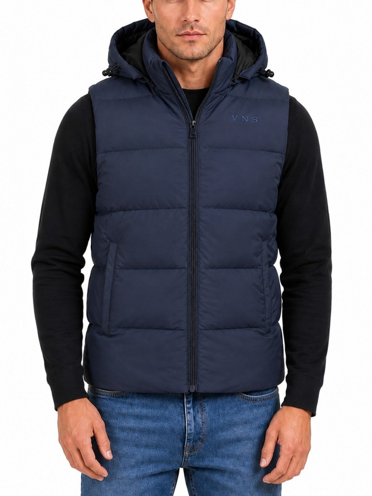 G001 MENS GILET NAVY