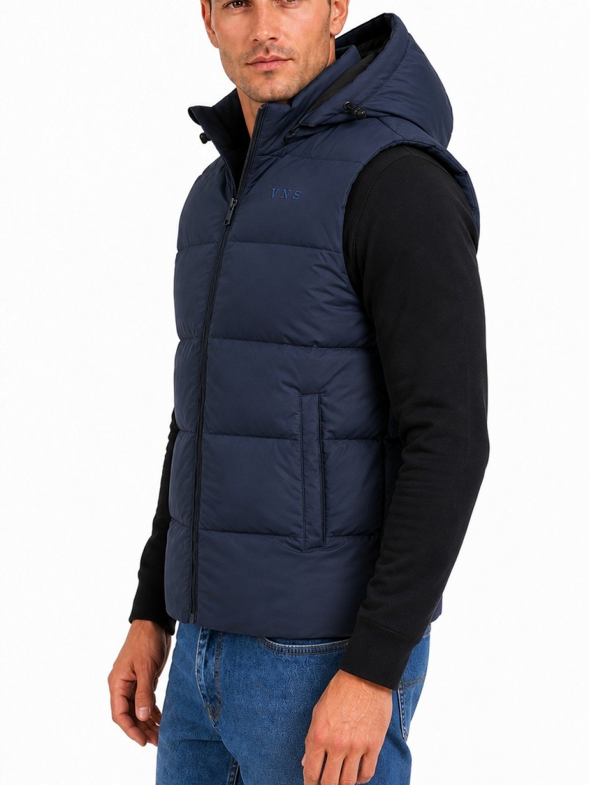 G001 MENS GILET NAVY