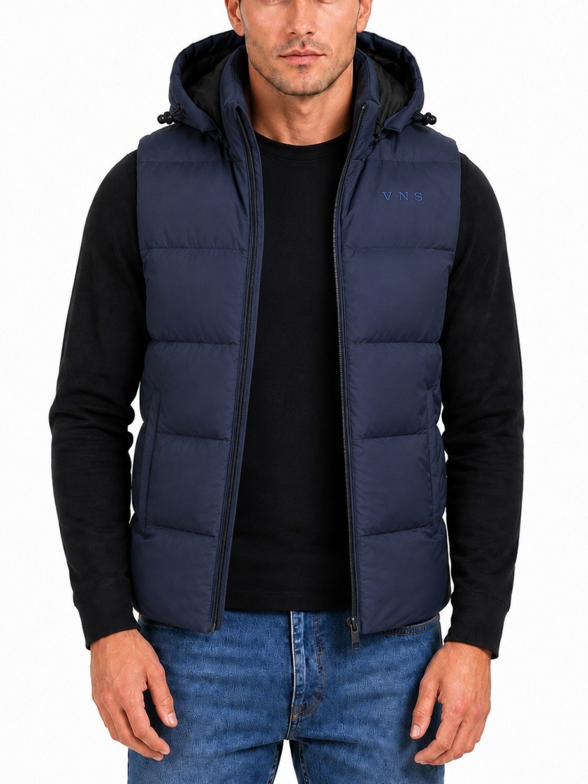 G001 MENS GILET NAVY