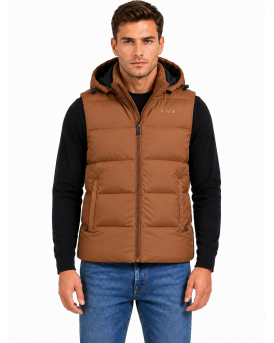 G001 MENS GILET MUSTARD