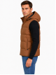G001 MENS GILET MUSTARD