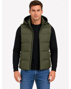 G001 MENS GILET OLIVE