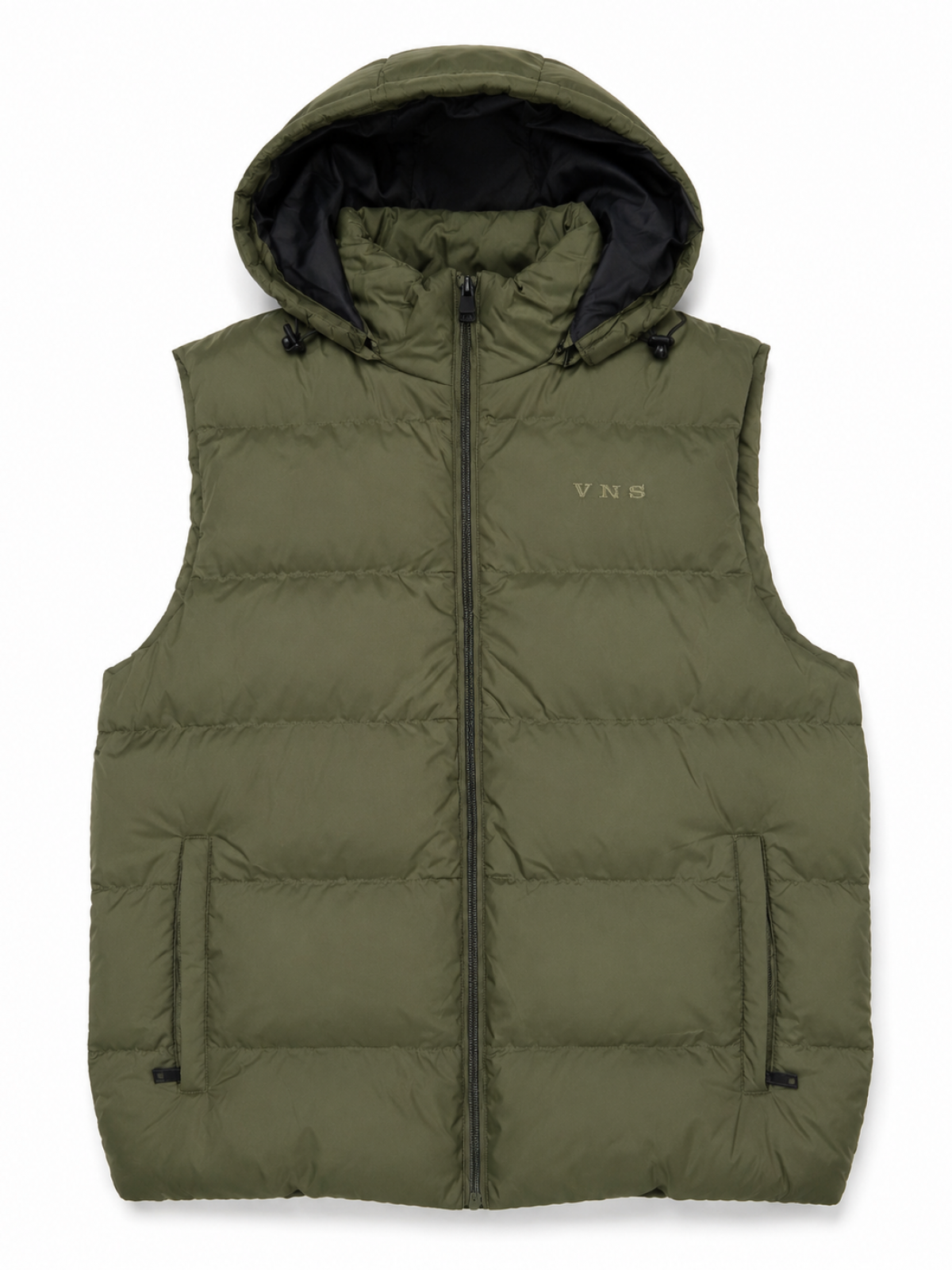 G001 MENS GILET OLIVE