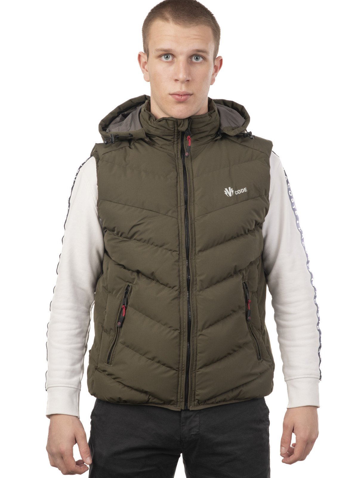 G325 OLIVE GILLET VCODE-ΑΝΔΡΙΚΟ ΑΜΑΝΙΚΟ ΛΑΔΙ