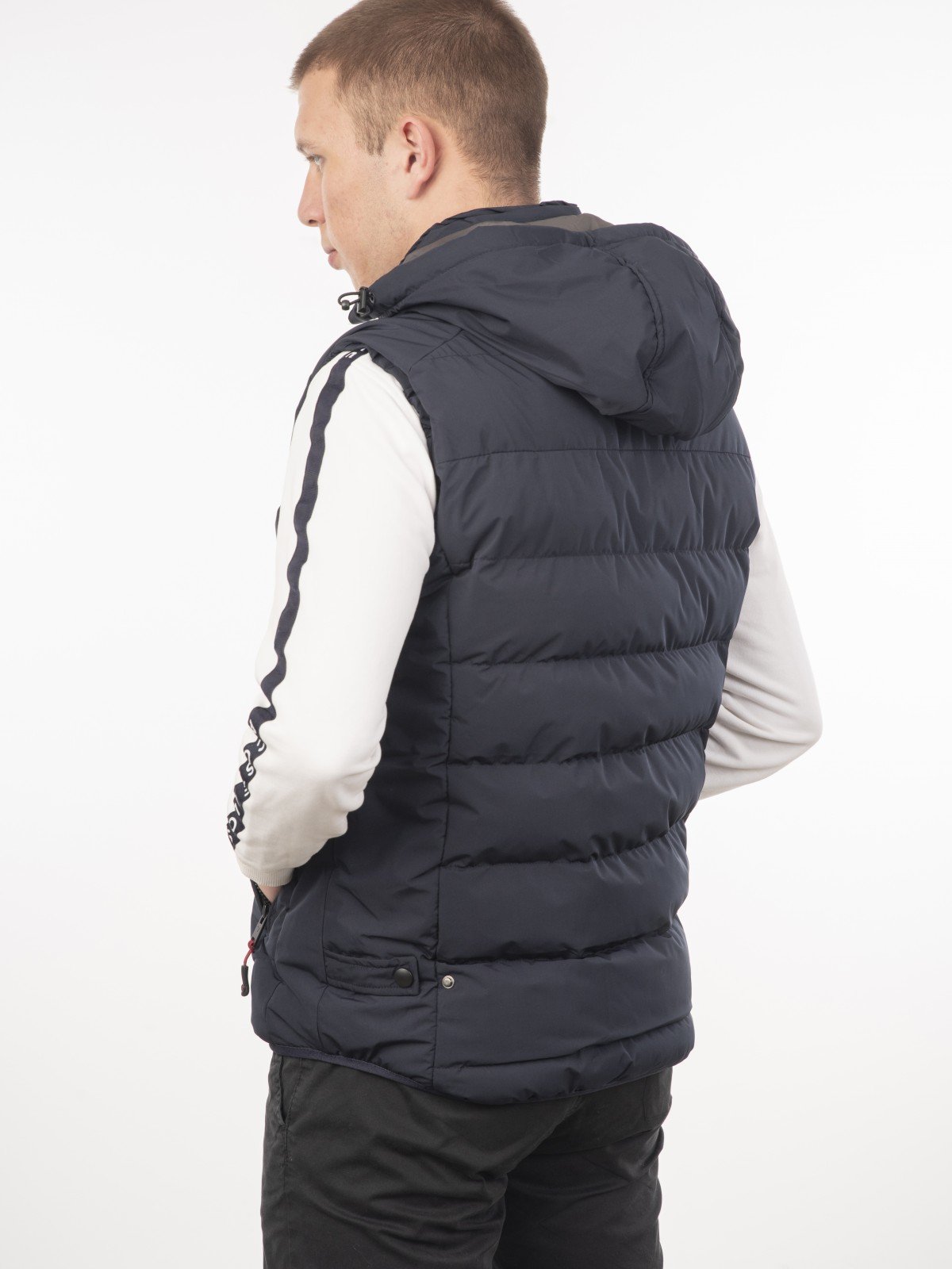 G325 NAVY GILLET VCODE-ΑΝΔΡΙΚΟ ΑΜΑΝΙΚΟ ΜΠΛΕ