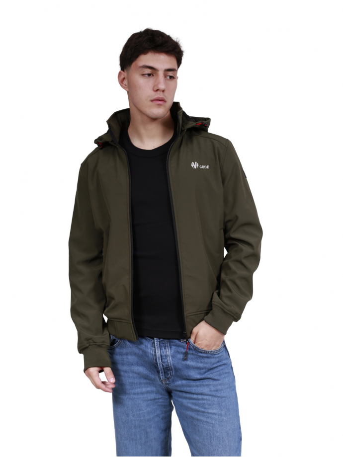 G441 OLIVE ΑΝΔΡΙΚΟ NEOPREN ΤΖΑΚΕΤ ΛΑΔΙ VCODE