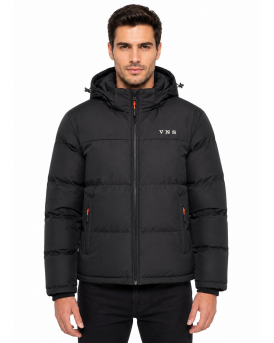 V528 V&S MENS WINTER JACKET BLACK