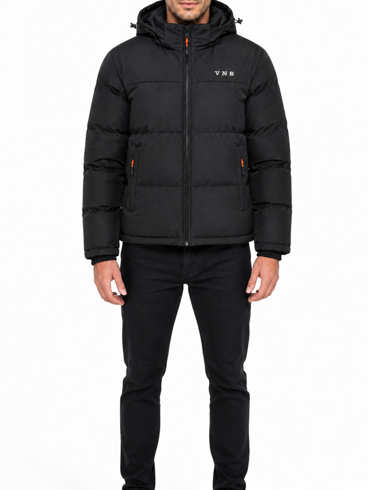 V528 V&S MENS WINTER JACKET BLACK
