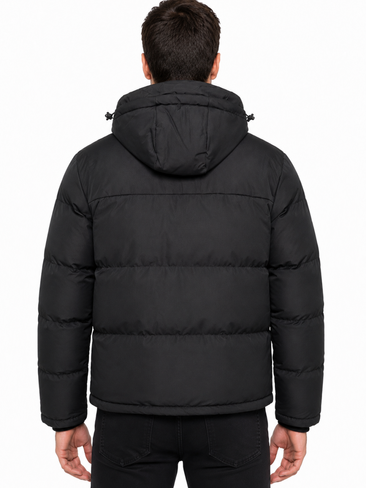 V528 V&S MENS WINTER JACKET BLACK