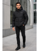 V528 V&S MENS WINTER JACKET BLACK