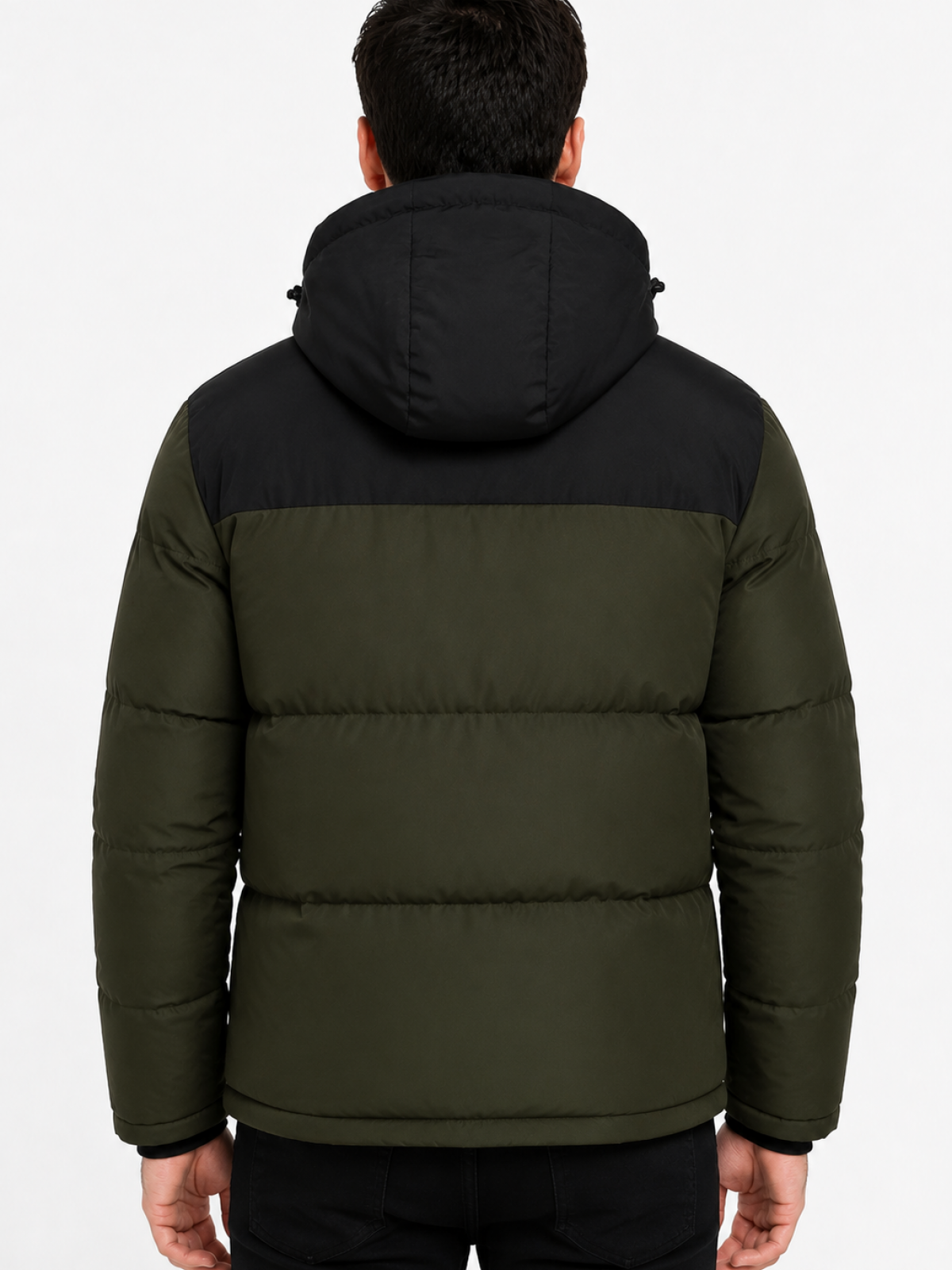 V528 V&S MENS WINTER JACKET OLIVE