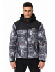 V528 V&S MENS WINTER JACKET BLACK PRINT