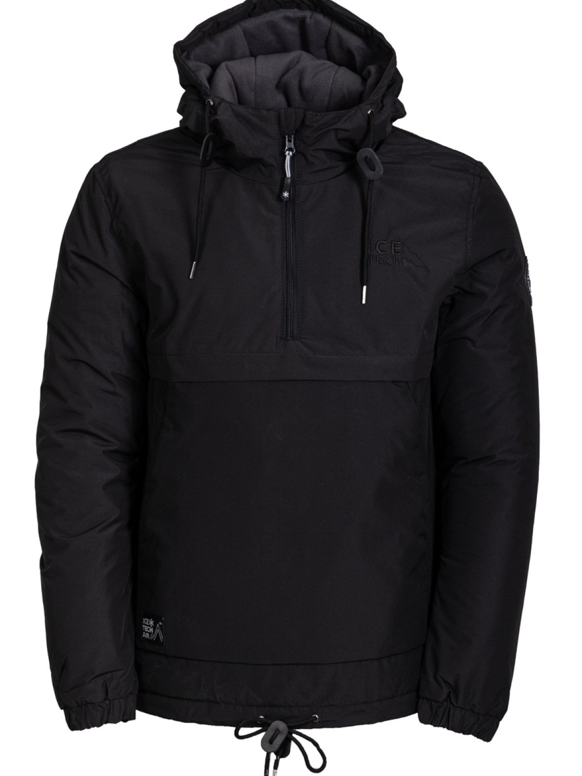 ICETECH G715 BLACK-ΑΝΔΡΙΚΟ ΜΠΟΥΦΑΝ ΜΑΥΡΟ