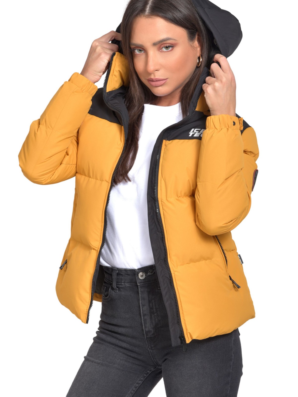 ICETECH LD928 YELLOW - ΓΥΝΑΙΚΕΙΟ ΜΠΟΥΦΑΝ ΚΙΤΡΙΝΟ
