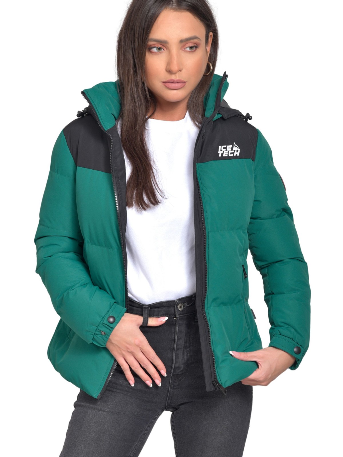 ICETECH LD928 GREEN - ΓΥΝΑΙΚΕΙΟ ΜΠΟΥΦΑΝ ΠΡΑΣΙΝΟ