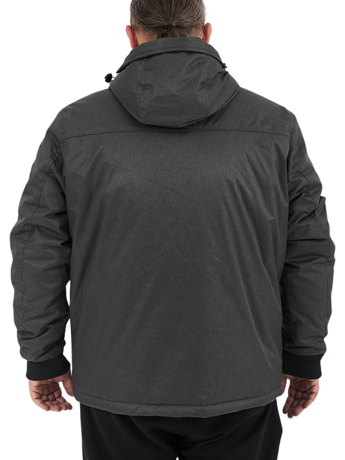 VAINAS V17  PLUS SIZE ΑΝΤΡΙΚΟ  ΤΖΑΚΕΤ  ΣΚΡΟΥΡΟ ΓΚΡΙ