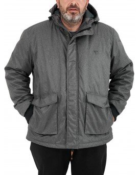 VAINAS  V17 PLUS SIZE  ΑΝΤΡΙΚΟ ΤΖΑΚΕΤ ΓΚΡΙ