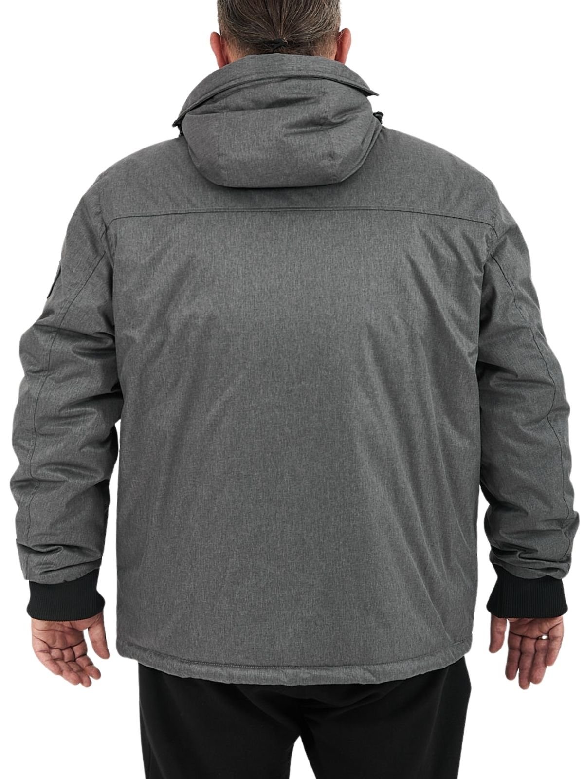 VAINAS  V17 PLUS SIZE  ΑΝΤΡΙΚΟ ΤΖΑΚΕΤ ΓΚΡΙ