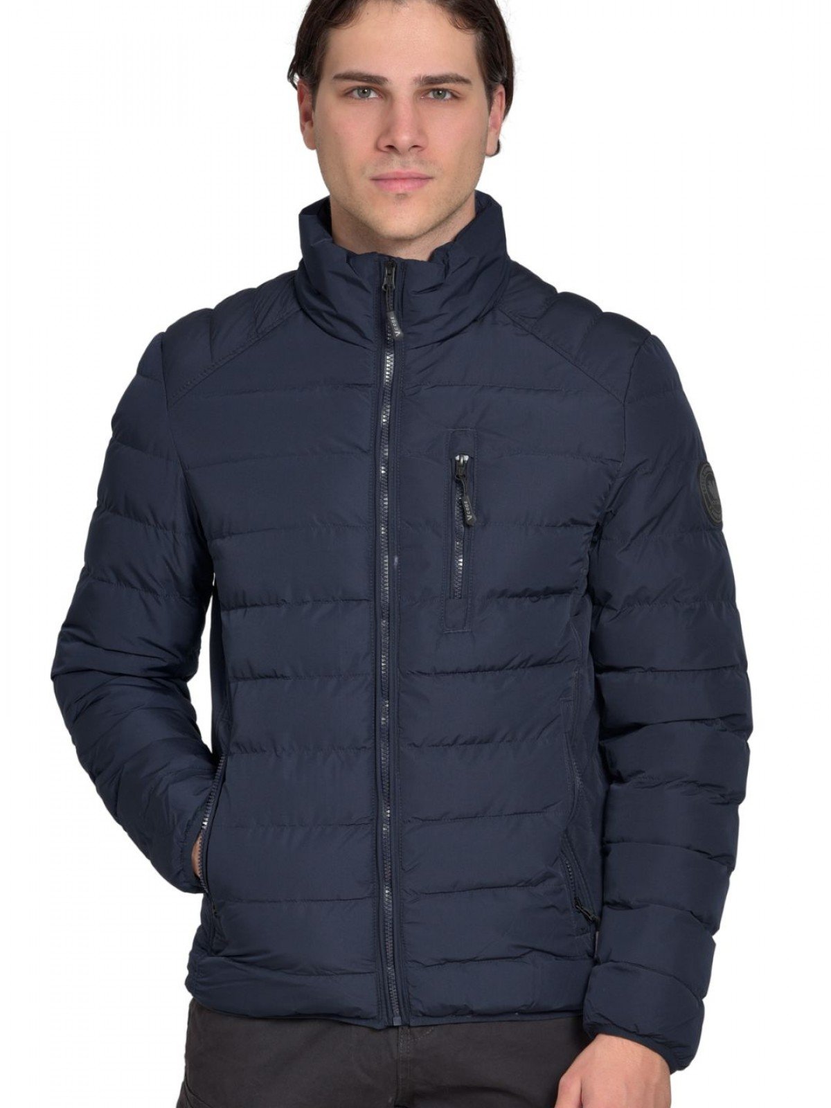 VCODE V36 NAVY - ΑΝΔΡΙΚΟ ΤΖΑΚΕΤ ΣΚΟΥΡΟ ΜΠΛΕ