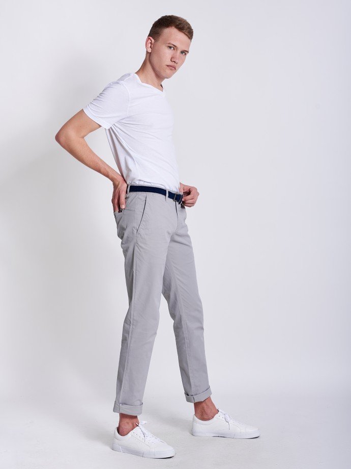 VICTORY MAIAMI GREY-ΑΝΔΡΙΚΟ CHINO ΠΑΝΤΕΛΟΝΙ ΓΚΡΙ