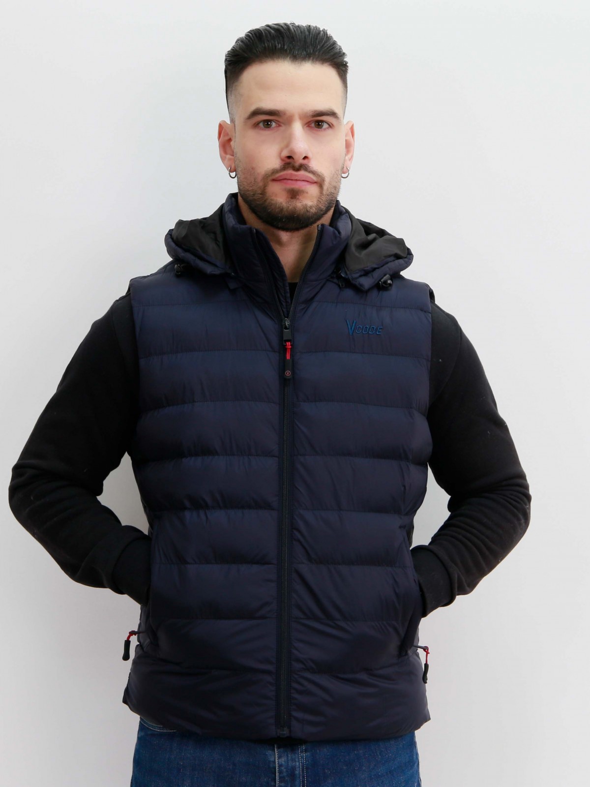 SAMY- GILLET- NAVY - ΑΝΔΡΙΚΟ ΑΜΑΝΙΚΟ ΜΠΛΕ VCODE SAMY- GILLET- NAVY - ΑΝΔΡΙΚΟ ΑΜΑΝΙΚΟ ΜΠΛΕ VCODE