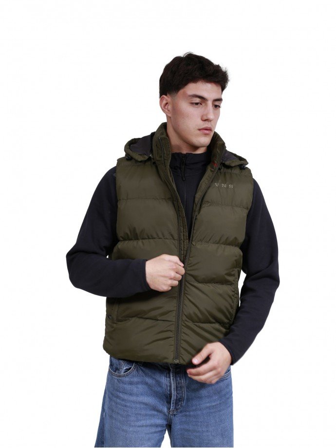 G001 MENS GILET OLIVE