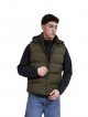G001 MENS GILET OLIVE