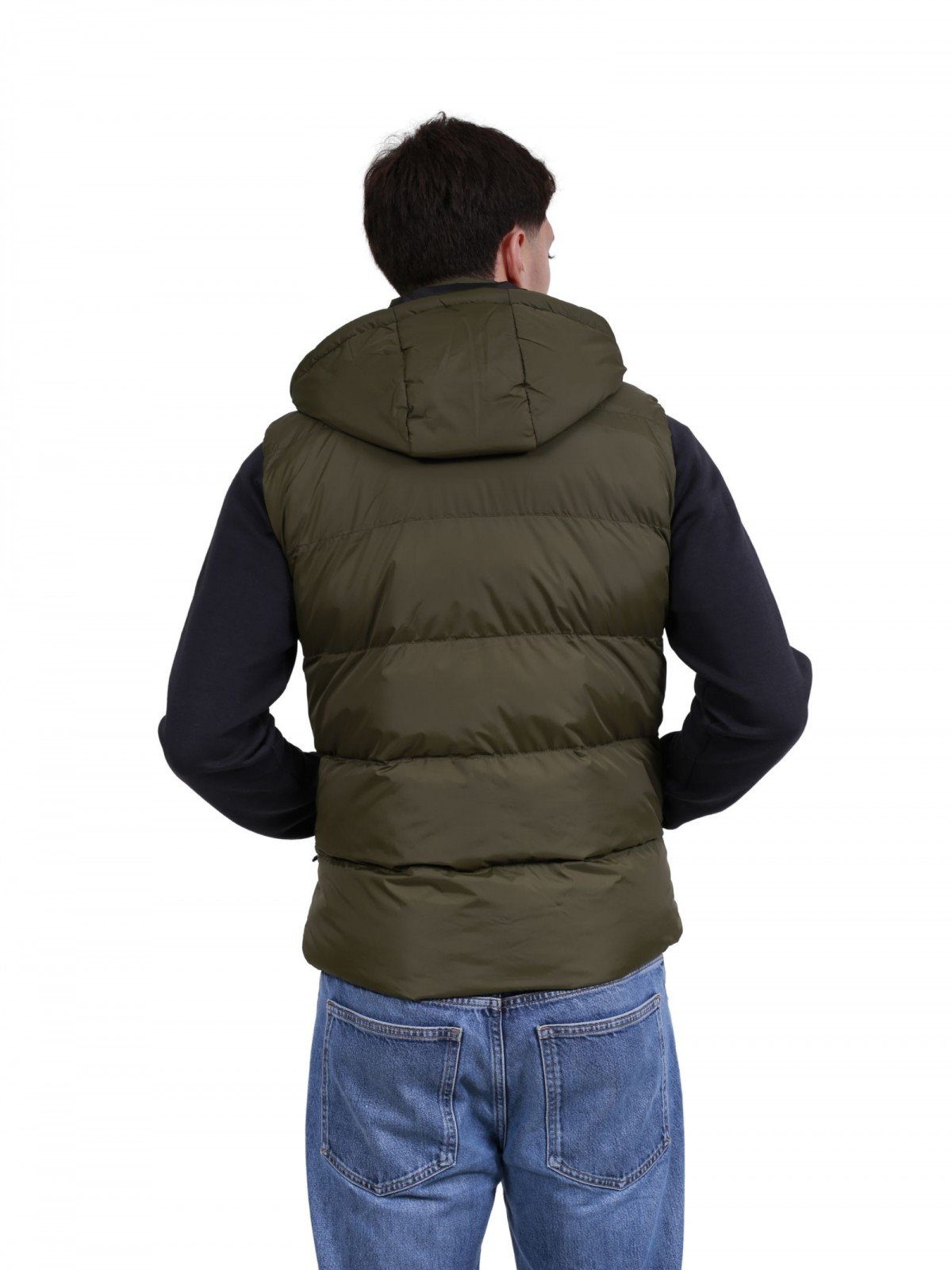G001 MENS GILET OLIVE