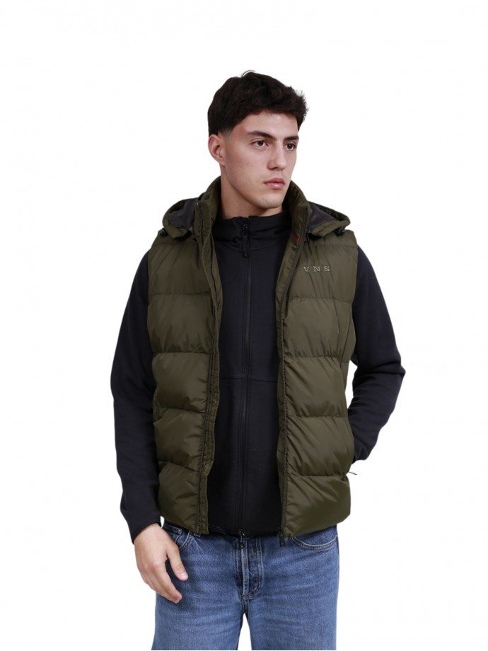 G001 MENS GILET OLIVE