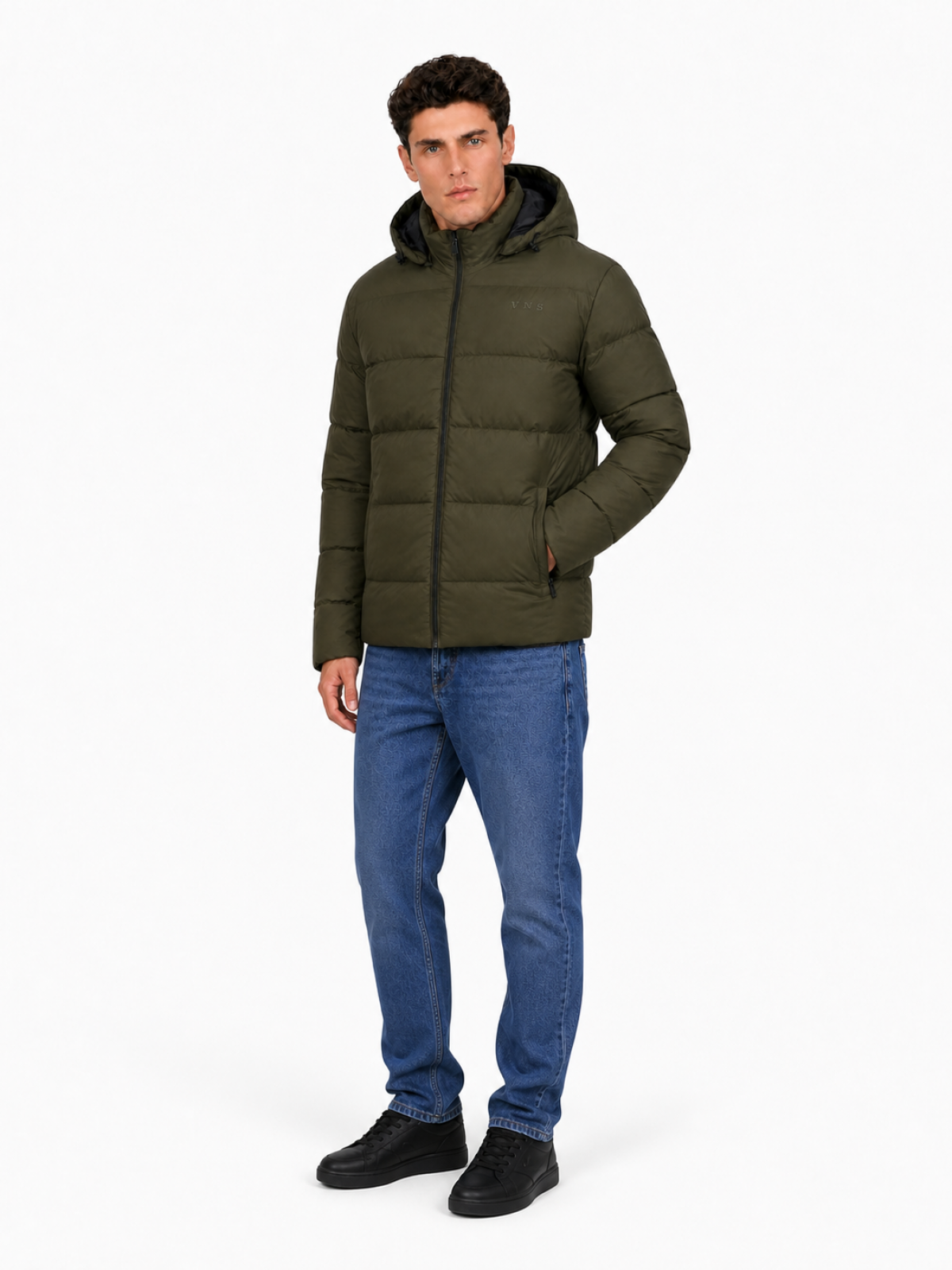 G520 V&S MENS WINTER JACKET OLIVE