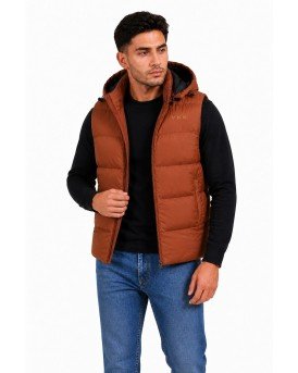 G001 MENS GILET MUSTARD