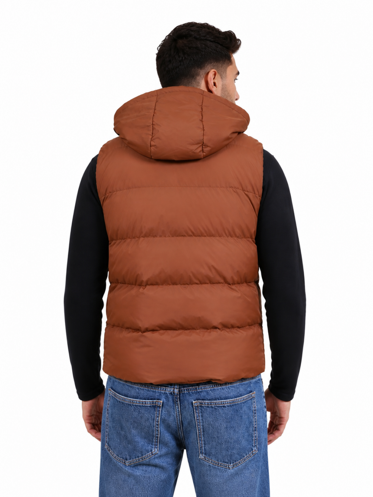G001 MENS GILET MUSTARD