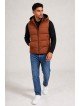 G001 MENS GILET MUSTARD