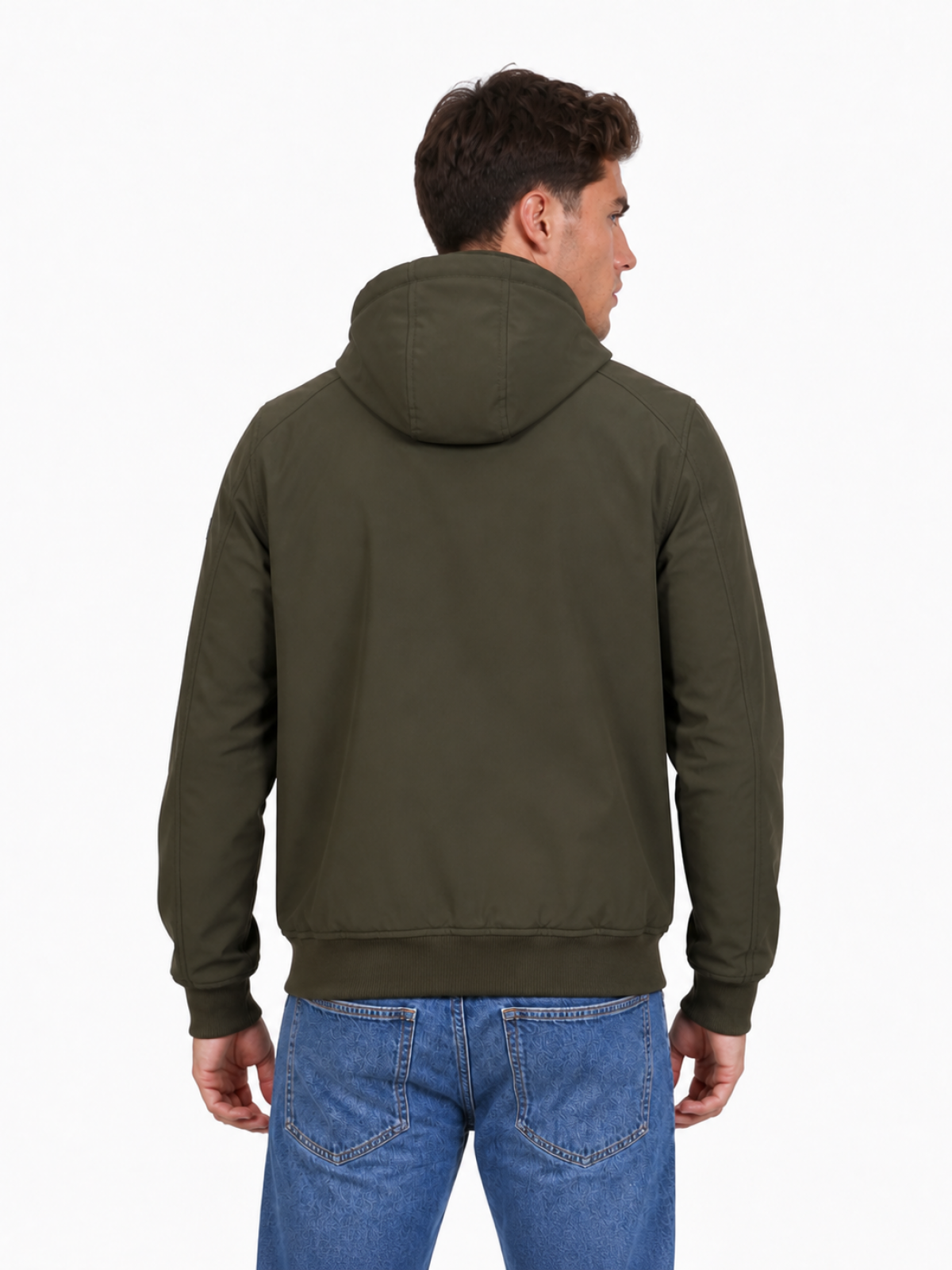 G441 OLIVE ΑΝΔΡΙΚΟ NEOPREN ΤΖΑΚΕΤ ΛΑΔΙ VCODE
