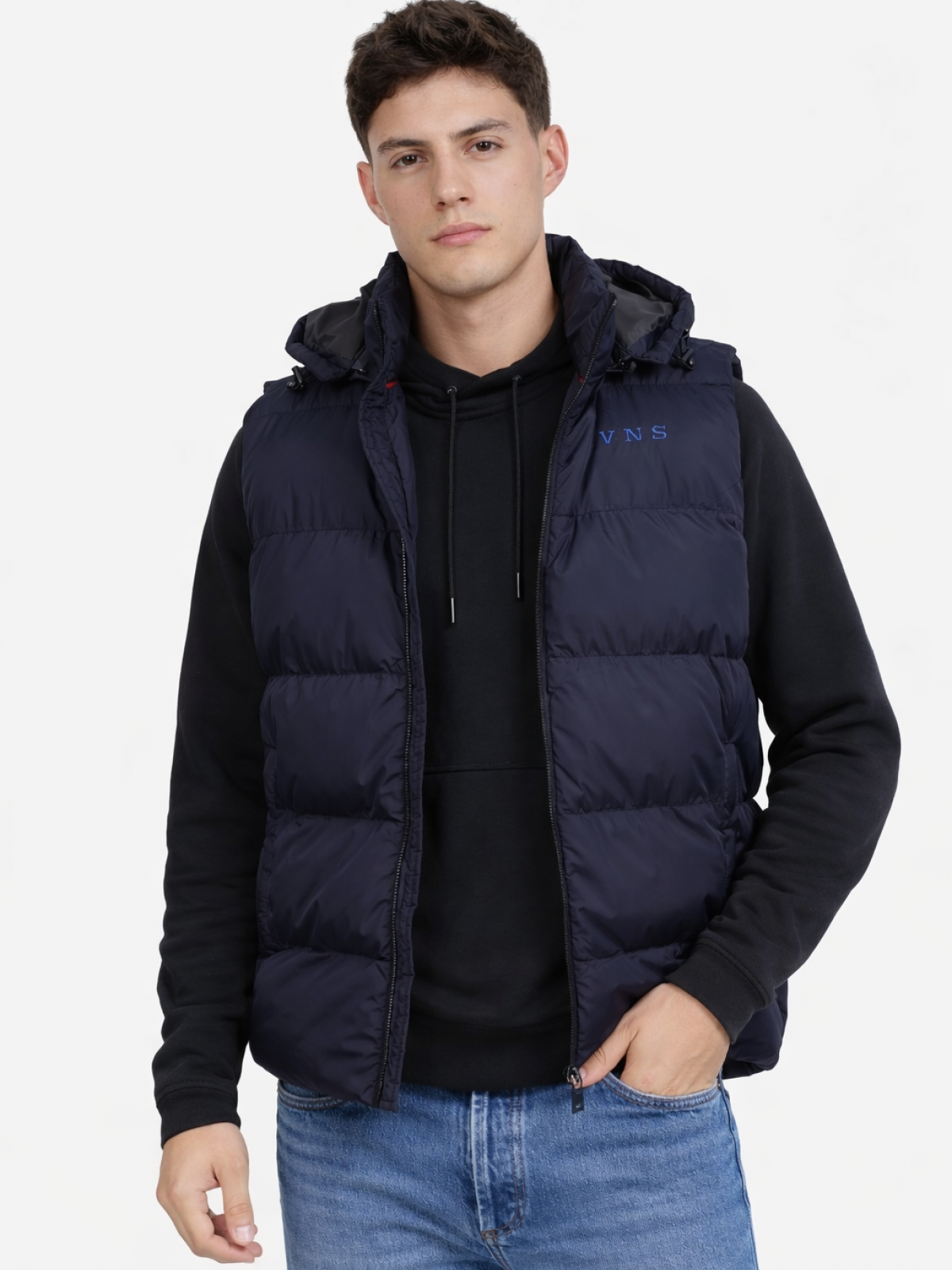 G001 MENS GILET NAVY