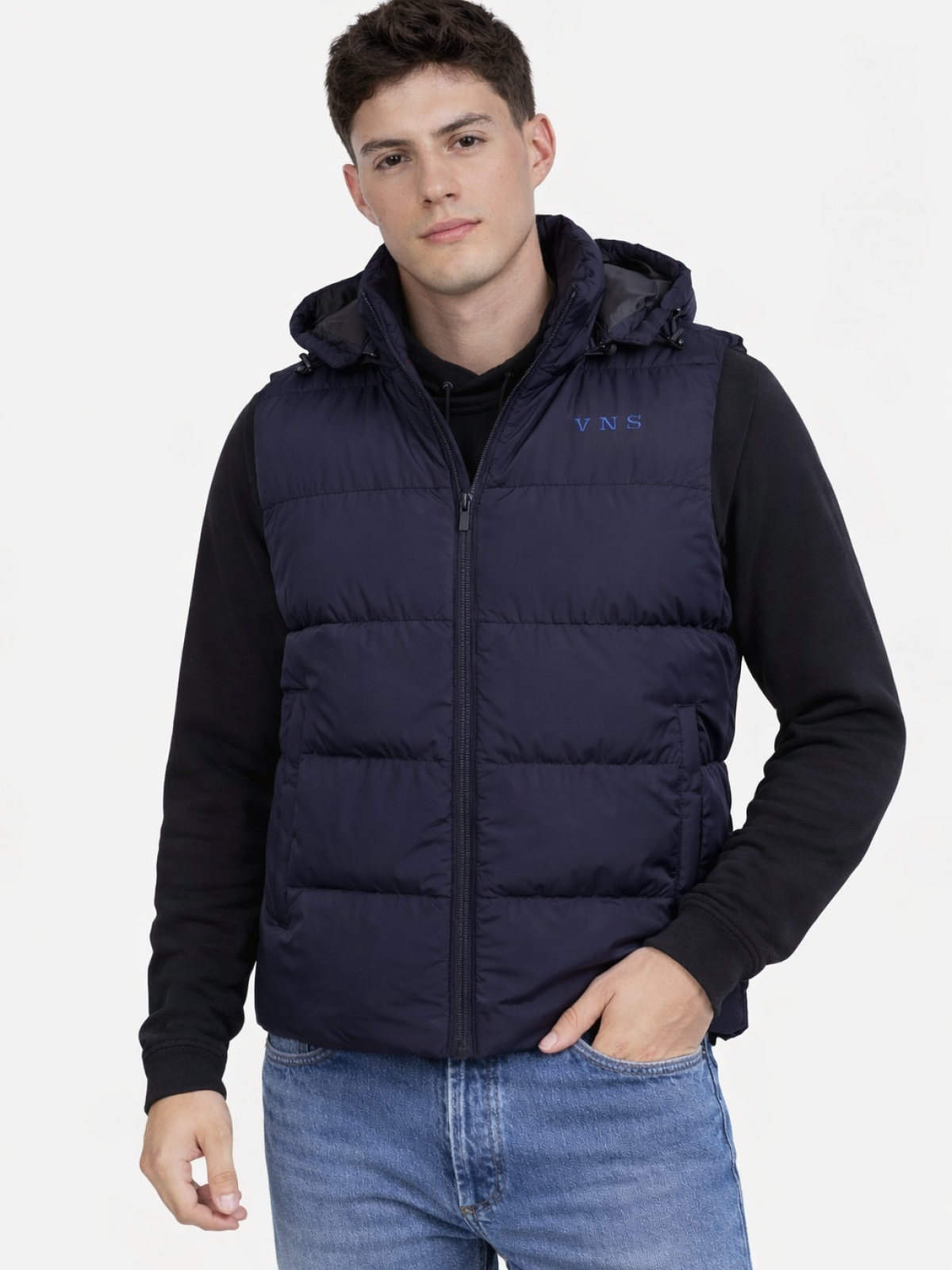 G001 MENS GILET NAVY